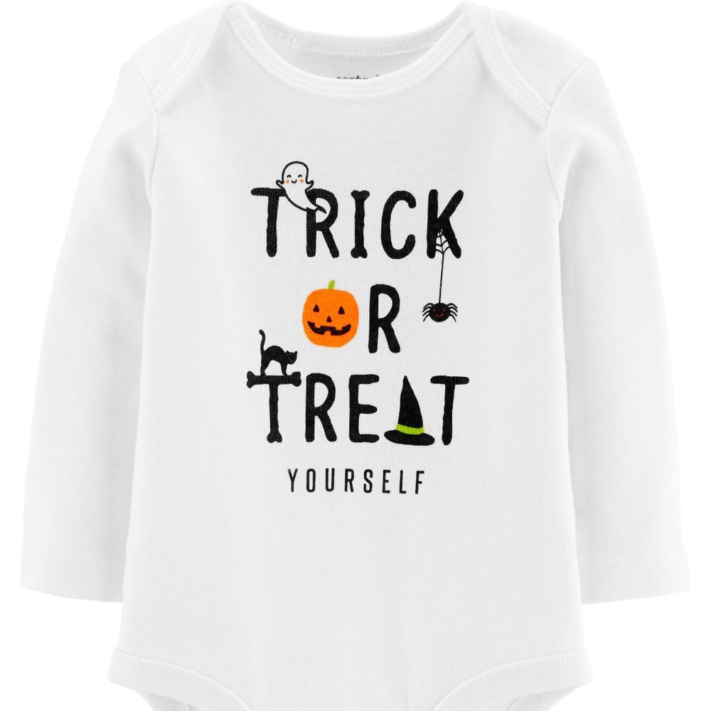 Carter's Trick Or Treat Yourself Halloween Bodysuit - NWT